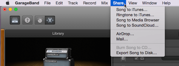 How to transfer garageband files from iphone to mac